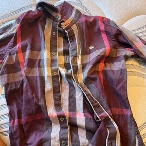 burberry women’s button up